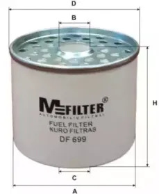 DF 699 MFILTER Топливный фильтр